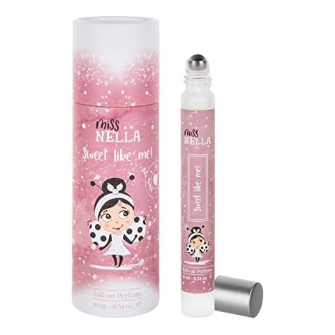 Miss Nella Sweet Like Me- Sicher & frei von Giftstoffen Roll-On Parfüm für Kleinkinder, Kinder und Teenager, basierend auf einer natürlichen Formel Cover
