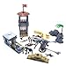 Koolfigure Custom WWII German Army Guard Station & Bunker w/ Artillery Building Bricks Set, WW2 Military Defense Fortify Build Set w/ Accessories Stones Blocks, Sandbags, Weapon Case & Mini Guns