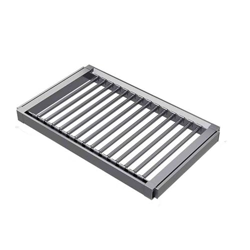 Barra deslizante extensible para armario, estante extraíble para pantalones, estante de secado para lavadora, organizador de almacenamiento oculto