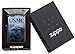 Zippo USMC Logo Pocket Lighter, Black Matte, One Size