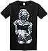 Men's Marilyn Monroe Standing Bandana T-Shirt Black S-3XL