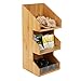 Mind Reader Coffee Condiment Station, Countertop Organizer, Coffee Bar, Rayon from Bamboo, 6.5