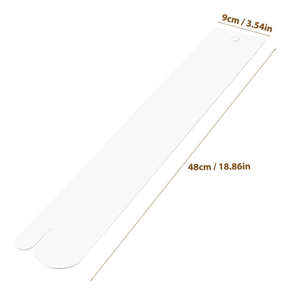 ERINGOGO Socks Display Hanging Board Sock Display Hanger Sock Hanger Stocking Hanger Sock Stretchers Tool Straight Sock Tool Hanging Panel for Sock Blank Socks Accessory Transparent Plastic