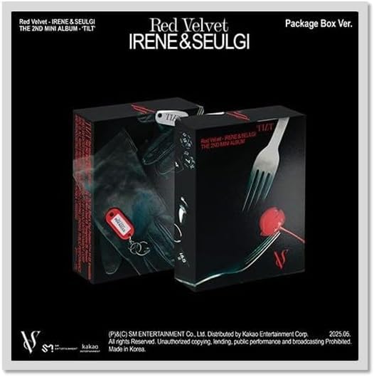 Red Velvet IRENE & SEULGI TILT [Package Ver.] 2nd Mini Album + Extra photocards