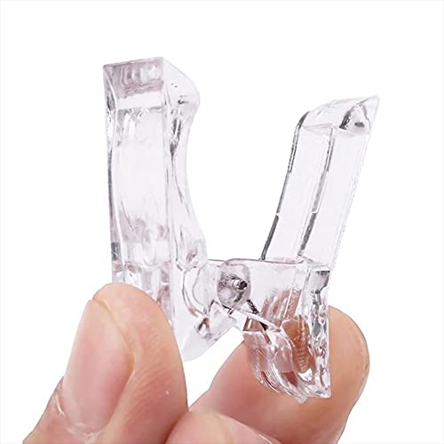 Clip Transparente para Uñas, 30 Piezas miniatura 2