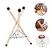 Toddmomy Hand Pan Drum Holder Stable Tripod Tongue Drum Bracket for and Performance Lightweight Design Non- Caps for Beginners and Professionals