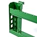 HECASA Pallet Fork Frame Attachments Compatible with John Deere Loaders 200 300 400 500 Series Skid Steer Receiver Hitch Rated 3000 LB