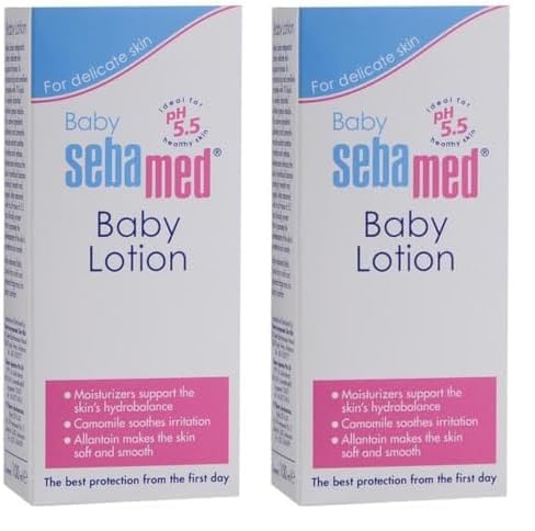 Image of Sebamed Baby Body Lotion100 ml |pH 5.5|Long lasting moisturiser|Quickly absorbed| (Pack of 2)