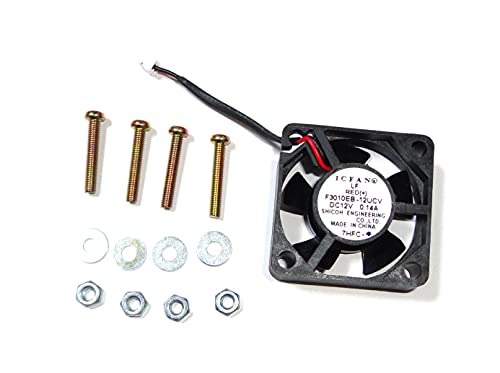 DC�t�@�� DC 12V�p 30�����p ����10���� ���^�d���t�@�� ���t���˂��E�i�b�g�Z�b�g�i�T�C�Y�R�O���R�O���P�O�����j