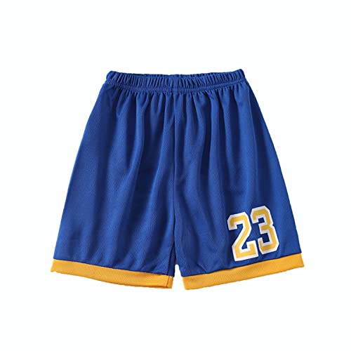 Image of Toddler Kids Sports Shorts Set Baby Boys Girls Jerseys 2 Piece Basketball Tank Top Mesh Shorts Set
