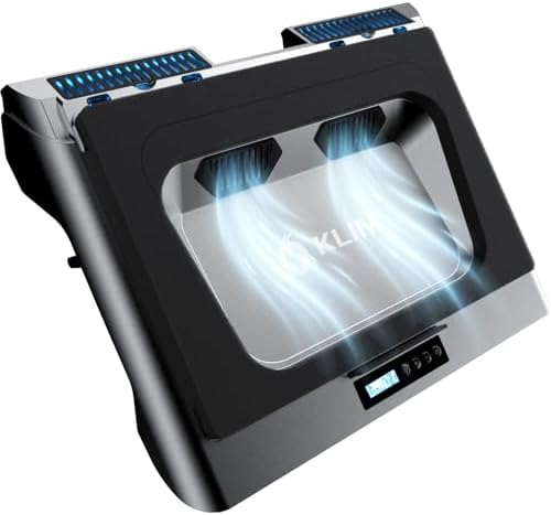 KLIM Everest Laptop Cooling Pad | Powerful Turbo-Fan 4300 RPM Lapt