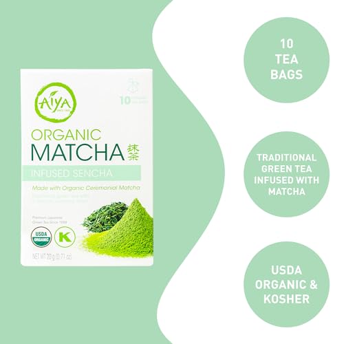 Té verde orgánico matcha infusionado 10 unidades miniatura 2