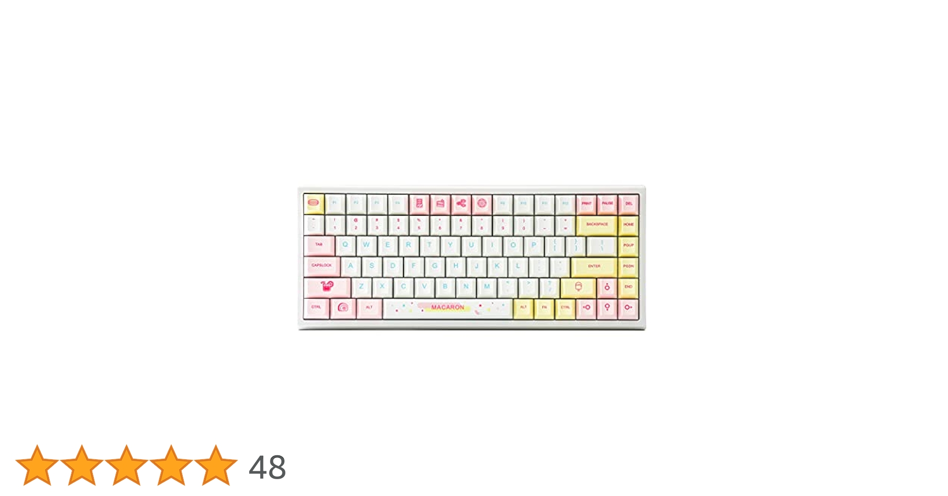 macaronです Amazon | YUNZII Macaron 84 84キー RGB Hotswap 有線メカニカル