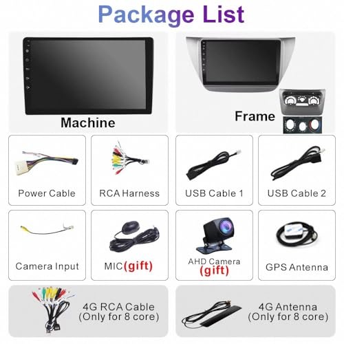 Bluetooth Llamadas Manos Libres en Mitsubishi Pajero 2006-2011 para evitar multas con GPS 7