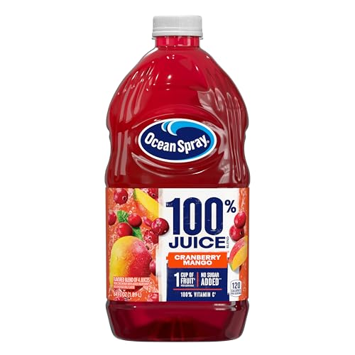 Ocean Spray® 100% Juice Cranberry Mango Juice Blend, 64 Fl Oz Bottle