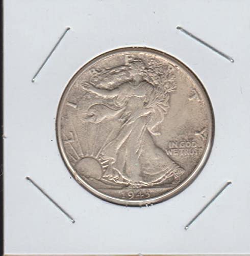 1943 Liberty Walking (1916-1947) (90% Silver) Half Dollar Choice About Uncirculated Details