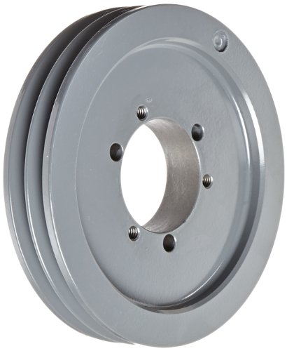 Exclusive Discount 70% Price  Gates QD2/3V5.60 QD Super HC Sheaves, 3V Section, 5.60" OD, 2 Groove, 1-3/32" Face Width, 1-5/8" Bore