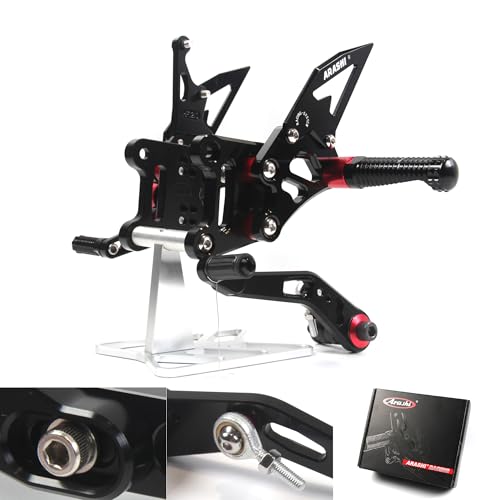 Repose-pieds réglables Suzuki GSXR 1000 pour éliminer la fatigue sur piste