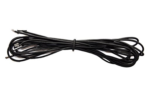 FANOR Universal Replacement Laces Premium Bungee Cords for Zero Gravity Recliner/Lounge Chair - One Chair Kit (Contains 4 Strings), Black