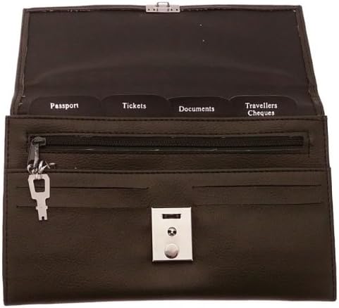 Fabretti - Travel Document Holder Travel Wallet - Brown - FB1004
