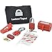 Brady 95550, Electrical Power Pouch Kit with Lock, 2 Kits
