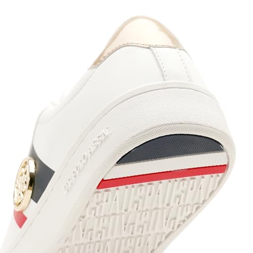 Image of U.S. POLO ASSN. Emery 3.0 Nude Sneakers Shoes with Premium Upper
