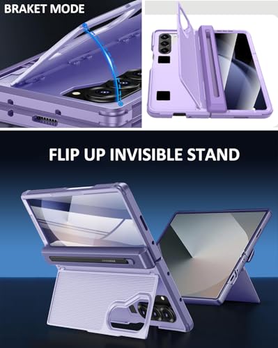 Coque Samsung Z Fold 6 NINKI avec protège-charnière et support - 3