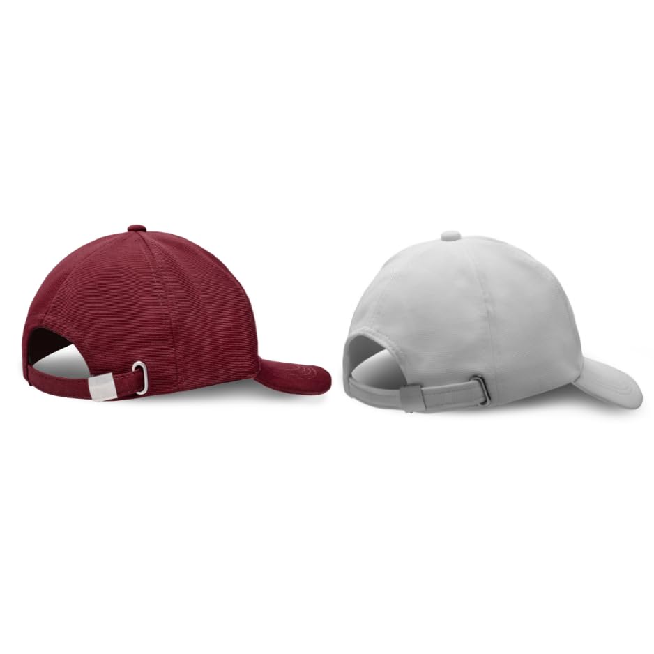 Image of Men and Women's Stylish Cap with Adjustable Buckle for Summer All Season Cricket, Gym Or Other Sports