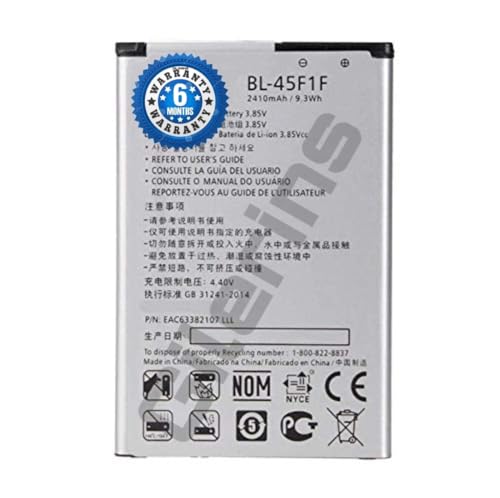 Image of Original BL-45F1F Battery for LG K8, K4, K3, LG Aristo M610 MS210 X230K M160 X240K LV3 (2017 Version) M210, M153 Battery with 6 Month Warranty****(RR169)