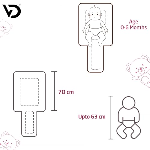 Image of Baby Sleeping Bag for Newborns Soft & Cozy Infant Carry Nest | 3-in-1 Baby Wrapper, Sleeping Sack & Carrier | Sleeping Pod | Baby Bedding Set, Baby Portable Bassinet (0-6 Months) Brown