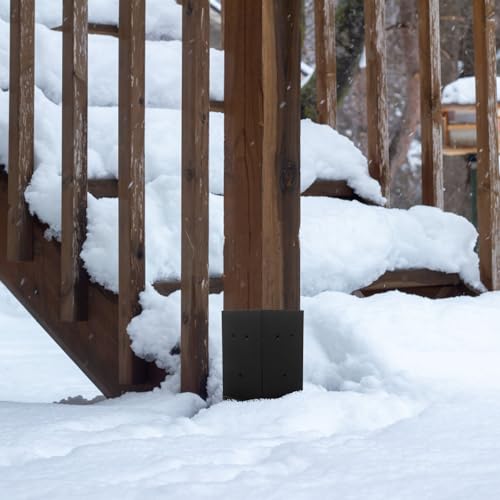 Supports d'ancrage de base résistants au vent UKCOCO pour structures de jardin - 4