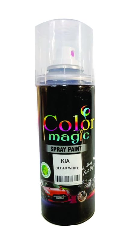 GLACIER WHITE PEARL SPRAY PAINT(RC COLOUR NAME) COMPATIBLE FOR KIA CAR CARENS RC PAPER COLOR)-image-13