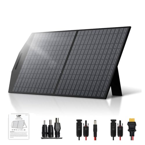 ALLPOWERS AP100 ソーラーパネル 100W 折りたたみ式 ソーラーチャージャー...