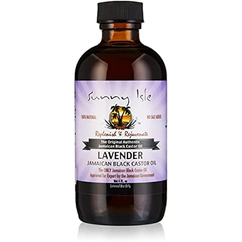 Sunny Isle Jamaican Castor Oil - Lavender Black 4 oz Cover