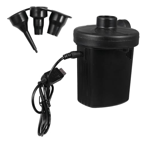 ULDIGI USB Electric Air Pump for Inflatables Portable Inflatable Pump High-Speed Motor for Air Mattress Pool Toys Compact Design for and Storage