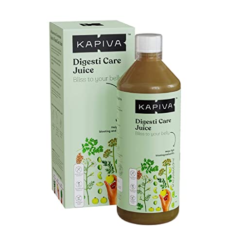 Kapiva Digesti Care Juice 1L - Provides Relief From Acidity & Bloating | Blend of 5 Ayurvedic Herbs to Aid Digestion