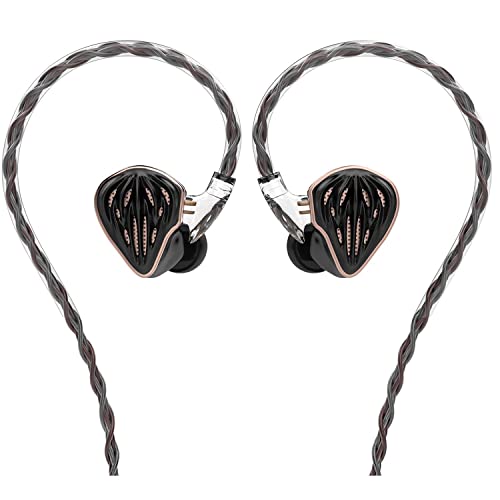 HIDIZS MS5 4BA+1DD Hybrid 5 Units HiFi in-Ear Monitor Earphone, Active Noise Cancelling, Personalized Spatial Audio, Hybrid Banlance Armature Headphones for Smartphones Computer (Black) HIDIZS MS5 4BA+1DD Hybrid 5 Units HiFi in-Ear Monitor Earphone, Active Noise Cancelling, Personalized Spatial Audio, Hybrid Banlance Armature Headphones for Smartphones Computer (Black)