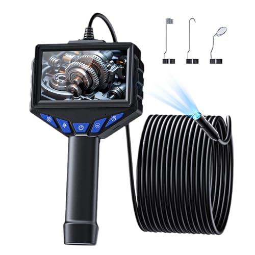 Modernized Engine Inspections: Featuring an 8mm slim probe camera, this articulating borescope provides precise navigation through tight spaces, ensuring comprehensive engine bay inspections with minimal effort in confined environments