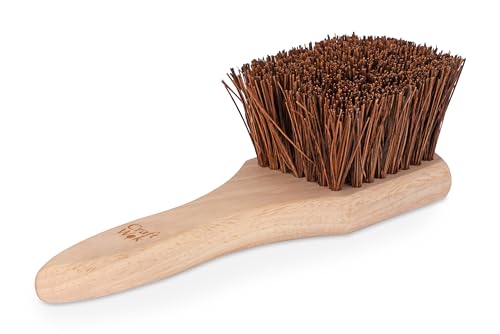 Craft Wok Wooden Square Wok Cleaning Brush/Scrubber / 732W8-F