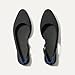 Rothy's The Almond Slingback, New Women's Slingback Flats, Closed-Toe & Back Strap for All-Day Wear, Sustainable & Washable, Black, 7.5