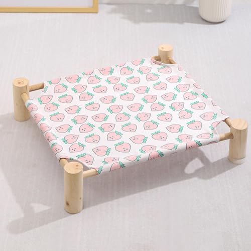 Cama para perros pequeña elevada contra el calor y la suciedad del suelo 5