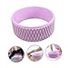 TOYANDONA Yoga Wheel for Back Stretching and Flexibility Lightweight Eva Roller for Yoga Poses Portable Support for All Skill Levels
