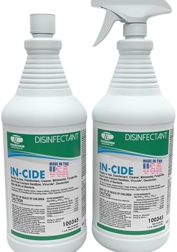 In-Cide Disinfectant Spray EPA Registered Kills 99.9% of Germs No...