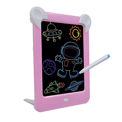 LCD Graffiti Board Augenschutz LED Kunststoff Elektronischer Bildschirm Schreiben Malerei Graffiti Tablet Board Spielzeug für Kinder,