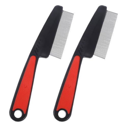 VILLCASE �X�e�����X���׎��w�A�R�[��2pcs �t�P�����p����u���V �j�����p�ƃy�b�g�p �Ód�C�}���v���d�l�X�^�C�����O�c�[��
