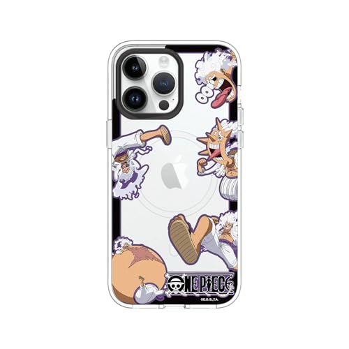 Coque iPhone 14 Pro Max transparente Magsafe antichoc Luffy One Piece