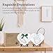 kimitimi Baby Handprint Footprint Keepsake Ornament Kit, Personalized Baby Foot Printing Kit for Newborn Clay Impression Handmade DIY Imagination to Create