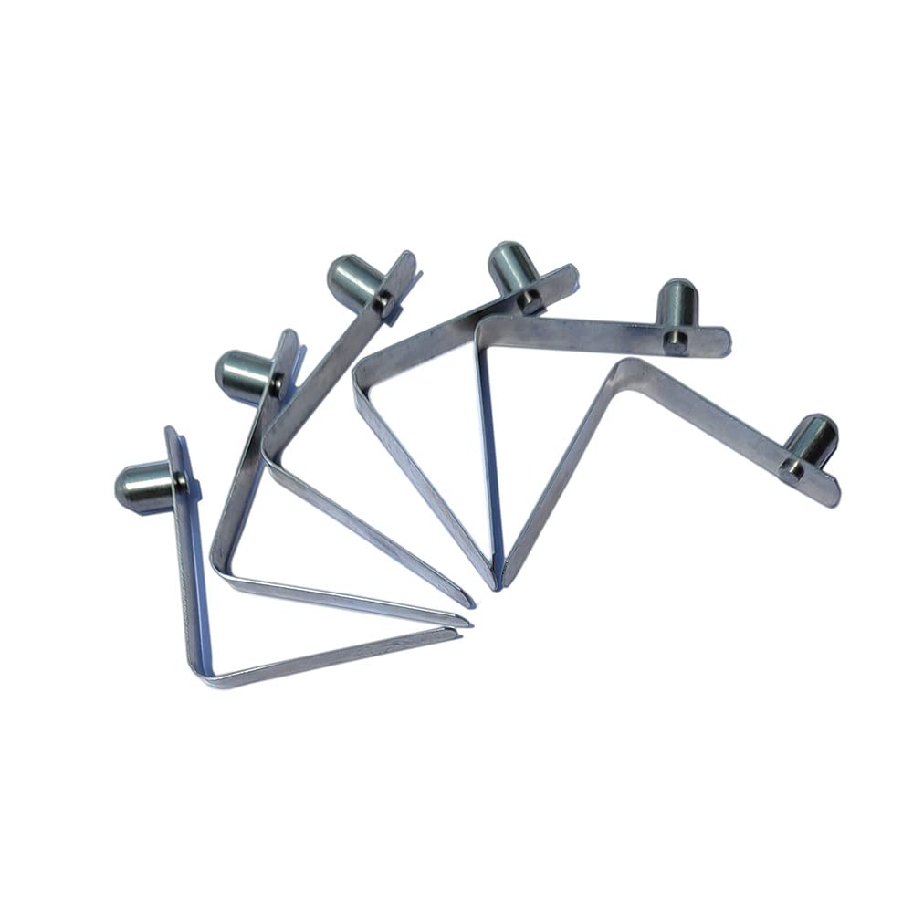 15 Pièces Clips à Ressort De Kayak, 6 X 9mm Pinces à Boutons