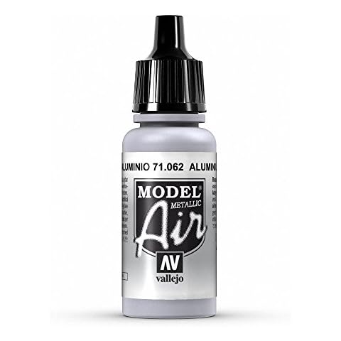 Vallejo Model Air Acrylfarbe, 17 ml Metallic Aluminium Cover