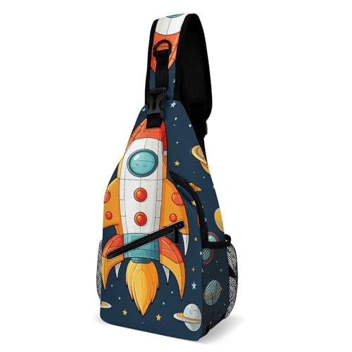 Mochila bandolera casual de viaje y senderismo para mujer y hombre